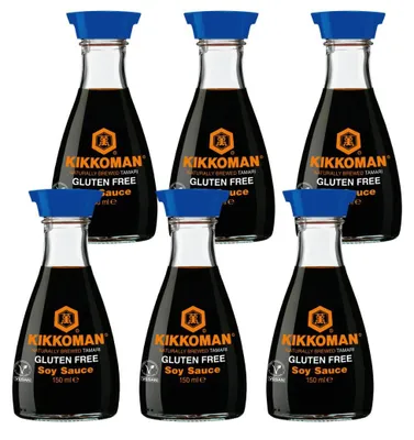 Produktbild von Kikkoman Soja-Sauce Tamari Glutenfrei - 6x 150 ml Dispenserflasche