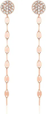 Produktbild von Ohrstecker von Unique aus rosévergoldetem 925er Silber Zirkonia