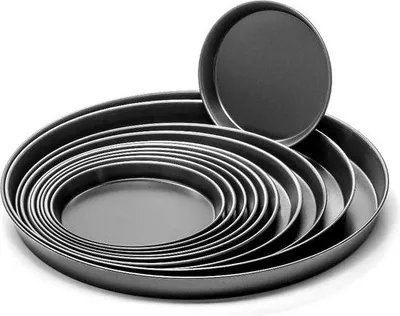 Produktbild von Famanu Pizza-Backblech 36 cm - Bluestahl
