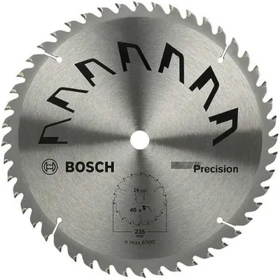 Produktbild von BOSCH HM Kreissägeblatt 235mm x 16mm x 48 Zähne / Precision für Ryobi u. andere