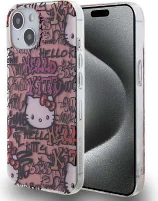 Obrázek produktu pro Pouzdro Hello Kitty Iml Tagy Graffiti Na Iphone 15 - Různé