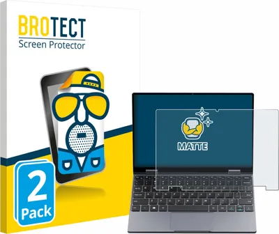 Produktbild von 2x BROTECT Schutzfolie für Chuwi MiniBook X N150 Displayschutz Displayschutzfolie Folie Matt Entspiegelungsfolie