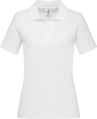 Produktbild von Stedman ST3100 | Damen Piqué Poloshirt 100 - Farbe: White - Größe: M