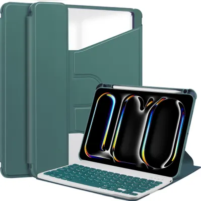 Produktbild von Smart Cover Hülle für Apple iPad Pro 11 2024 M4 5. Generation 11 Zoll Schutzhülle Flip Case aufstellbare Tasche Bookstyle Design
