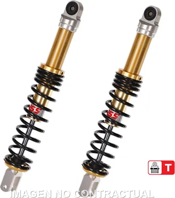 Zdjęcie produktu dla Amortyzator tylny stereo serii E302 pasuje do Hondy Pantheon 125 4T (03-07) TE302-395T-01AL-38