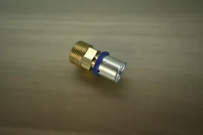 Obrázek produktu pro Přechod lisovací s vnějším závitem Plano 16 x 2 - R 1/2˝