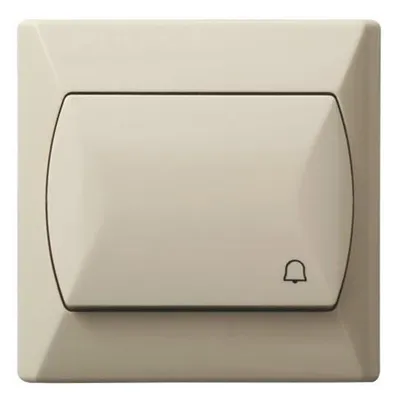 Obrázek produktu pro Ospel ŁP-6A/01, Béžová, IP20, 250 V, 10 A, 82 mm, 36 mm