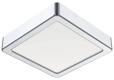 Image de Eglo 900649 FUEVA 5 LED Luminaire apparent 11W 160x160mm Chrome Blanc Blanc chaud IP44