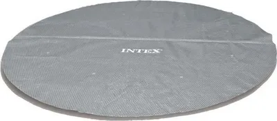 Zdjęcie produktu dla Pokrywa Basenowa INTEX, Średnica 4,20m, Wzmocniona, 270 Mikronów, Szara