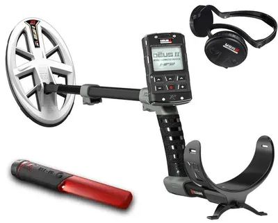 Produktbild von XP Deus 2 Gold HF2 RC WSA ST Metalldetektor mit MI-6 Pinpointer