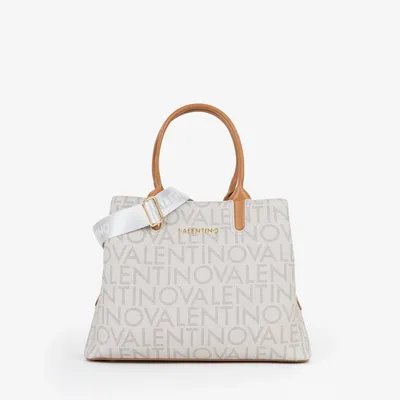 Imagen del producto de Valentino Sac Bandoulière Regina Re, color beige, para mujer