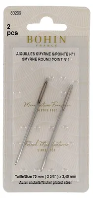 Imagen del producto de Agujas Smyrna sin punta, número 1