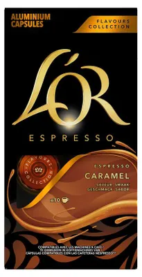 Produktbild von Kaffeekapseln L'OR CARAMEL, 10 Stk.