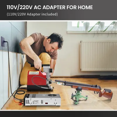 Produktbild von PCP-Kompressor – Tragbarer Kompressor – Mini-Kompressor – Luftpumpe – Luftpumpe – Ölfrei
