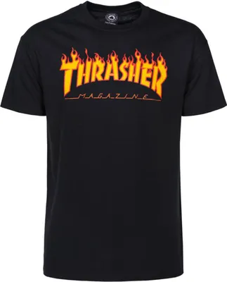 Produktbild von Thrasher Flame Kurzarm-t-shirt Orange M Herren Orange M