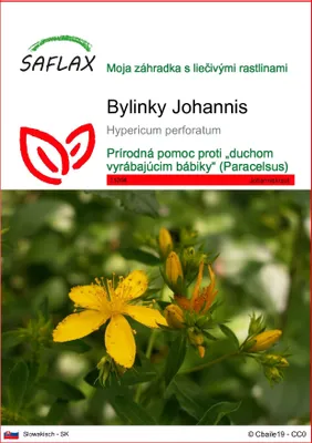 Obrázok produktu pre SAFLAX - bylinky Johannis - Hypericum perforatum - 300 Semená