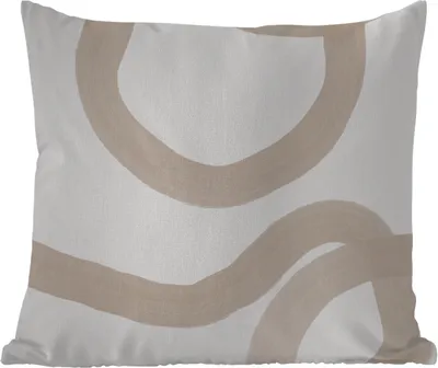 Produktbild von MuchoWow® Outdoor Kissen - Abstrakt - Pastell - Design - 60x60 cm - Wetterfest - Lounge Kissen - Dekoration - Schlaf Kissen
