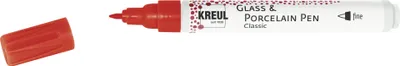 Produktbild von KREUL Glass & Porcelain Pen Classic fine Kirschrot