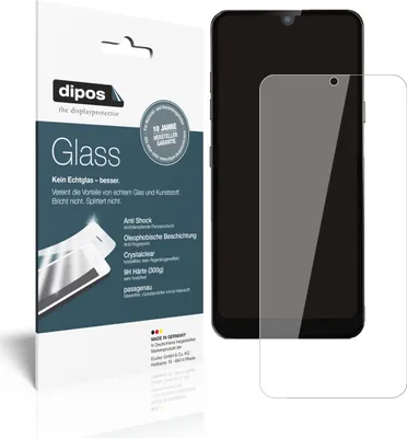 Produktbild von 1x Schutzfolie für LG Xpress Plus 3 - Anti-Shock 9H Folie dipos Glass Kunststoffglas