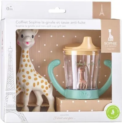 Zdjęcie produktu dla SOPHIE LA GIRAFE Set " & Trinklerntasse Sophie" bunt