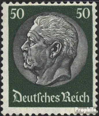Produktbild von Briefmarken Deutsches Reich 1933 Mi 492 postfrisch Hindenburg