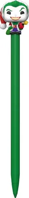 Produktbild von Heroes DC Holiday - Joker - Funko Pen Kugelschreiber mit Topper - Vinyl Figure