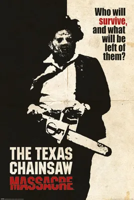 Produktbild von Texas Chainsaw Massacre - Who Will Survive - Poster Druck - Größe 61x91,5 cm