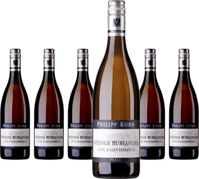 Produktbild von 6 x Philipp Kuhn Weissburgunder Laumersheimer Kalksteinfels