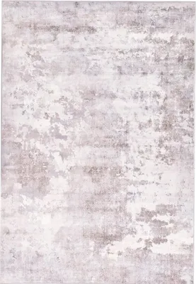 Obrázek produktu pro BELIANI Koberec béžový 140 x 200 cm moderní vícebarevný pro podlahové vytápění protiskluzová spodní strana nízký vlas