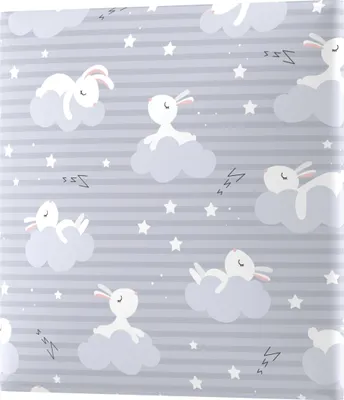 Produktbild von STEGU mollis Panel Print Wandpanel schallabsorbierend Polsterstoff Grau 30x30 cm