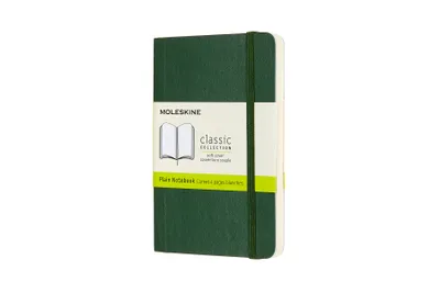 Produktbild von Moleskine Notizbuch Pocket/A6, Blanko, Myrtengrün