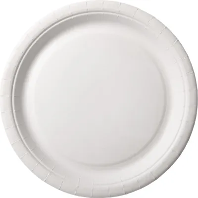 Produktbild von Duni Pappteller weiß Ø 18 cm - 20 Stück