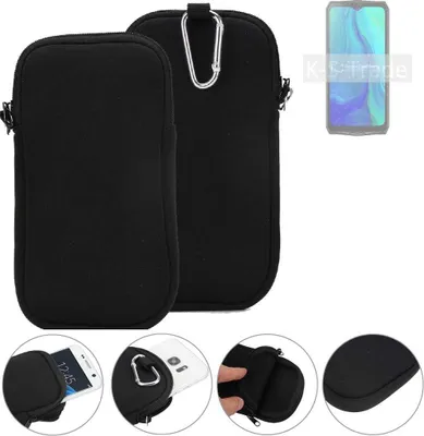 Produktbild von K-S-Trade Neopren-Hülle Handyhülle kompatibel mit Blackview BV9100 Schutzhülle Neoprenhülle Sleeve Schutz-Hülle Gürtel Tasche Case Holster