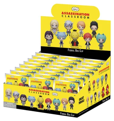 Produktbild von Assassination Classroom 3D PVC-Taschenanhänger Serie 1 Display (24)