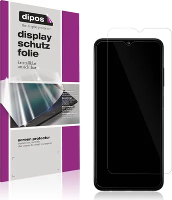 Produktbild von 2x ochranná fólia pre Samsung Galaxy A04s priehľadná ochranná fólia displeja dipos