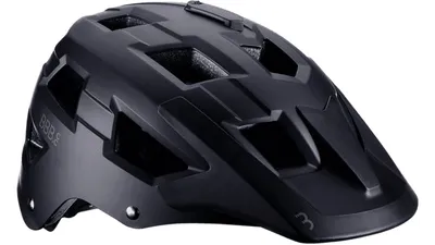Produktbild von BBB Cycling BBB Helme Nanga M (54-58cm) matt schwarz - sicherer MTB-Helm mit ...