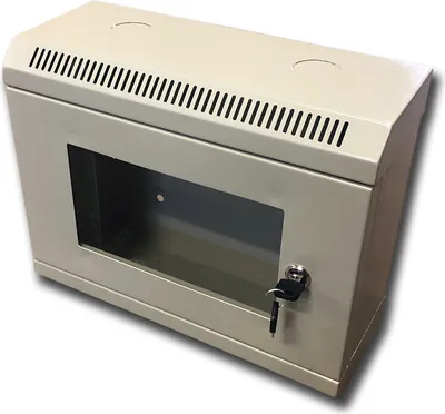 Immagine prodotto di rack da 10" monoblocco 6U/140 DATACOM Gray Glass.