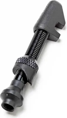 Obrázok produktu pre DT Swiss Valve Tubeless 18-25mm, čierny, hliníkový, pre asym. Ráfiky