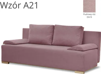 Produktbild von Couch Schlafsofa Bettsofa Ecco Plus (Puderrosa)