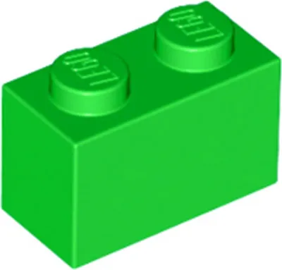 Produktbild von 1 Stück LEGO, Teil Nr. 3004 in Hellgrün (Bright Green)