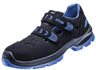 Produktbild von Atlas Sicherheitssandale SL 46  ESD - Gr. 43 schwarz/royalblau