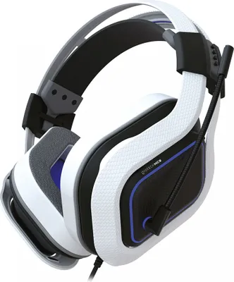 Produktbild von Gioteck HC9 Gaming Wired Stereo Over-Ear Kopfhörer Blau und Weiß mit Mikrofon