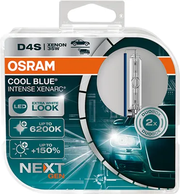 Immagine prodotto di OSRAM COOL BLUE INTENSE, set di 2 lampade allo xeno D4s, nuova generazione
