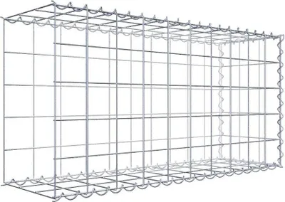 Produktbild von Anbaugabione Typ 2 100 cm x 50 cm x 30 cm (L x H x T), Maschenweite 10 cm x 10 cm, Spirale