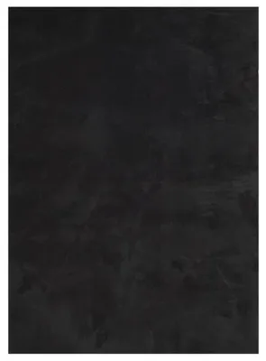 Image de vidaXL Tapis HUARTE à poils courts Doux et lavable Noir 160x230 cm