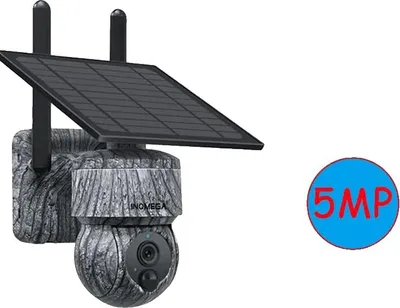 Obrázok produktu pre Solárna kamera, bezdrôtové pripojenie, obojsmerný zvuk, 5MP WIFI