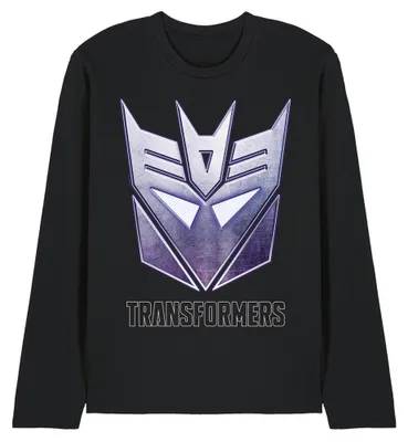 Obrázok produktu pre Transformers Generations – pánske tričko s dlhým rukávom, model TV35682 (veľkosť L), čierna farba