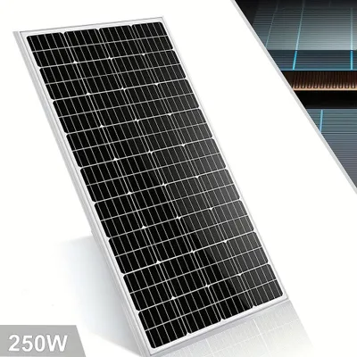 Obrázek produktu pro Solární panel - Vysoký výkon 250 W - Hliníkový rám.Solární článek - Solární modul