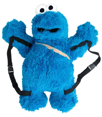 Produktbild von Sesamstraße Krümelmonster 3D Rucksack 60cm