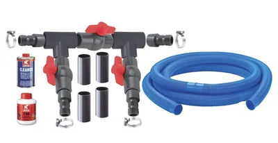 Produktbild von Montageset für Wärmepumpen Bypass Basic Ausführung